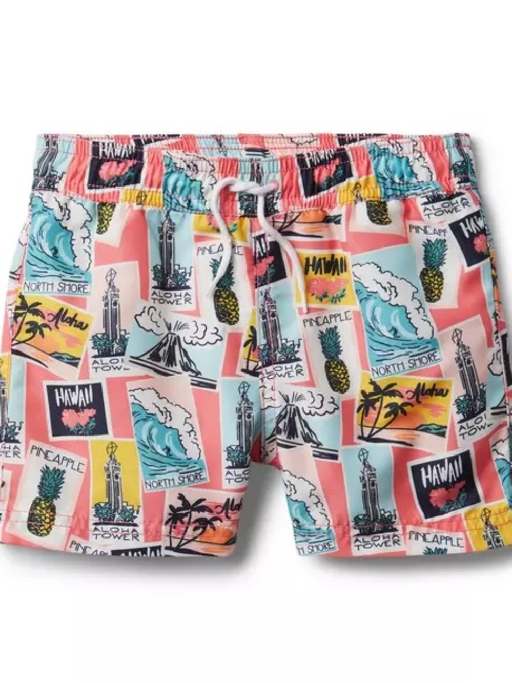 Janie and jack Postcard Swim Trunk size 6